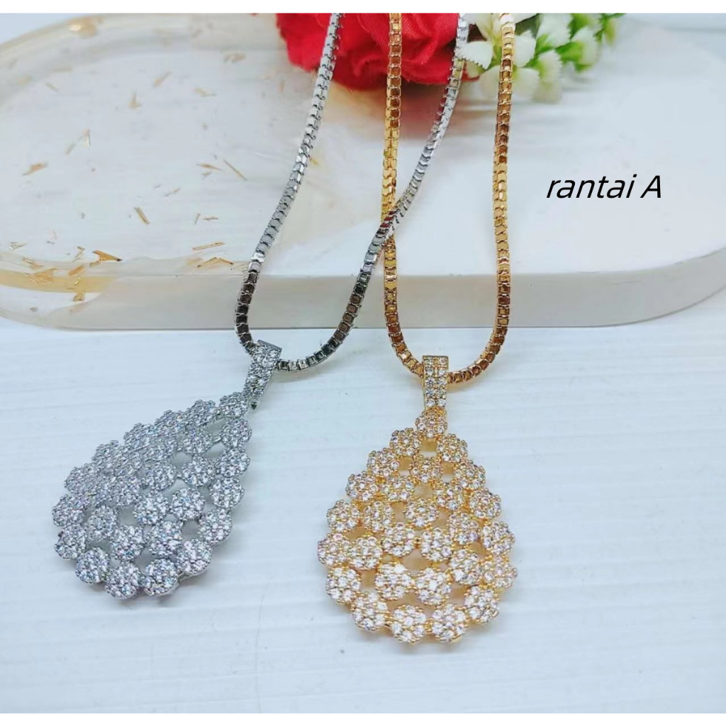 Kalung Xuping Full Mata Perhiasan Fashion R126