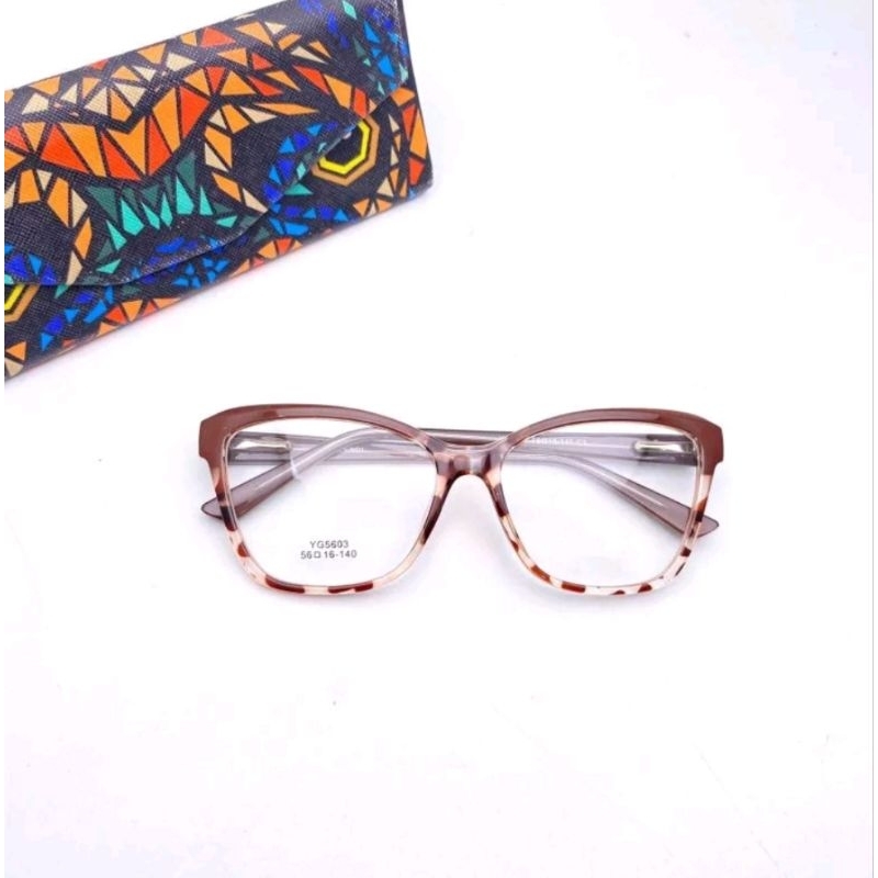 kacamata minus lens bluecromic photocromic Blueray frame 5503