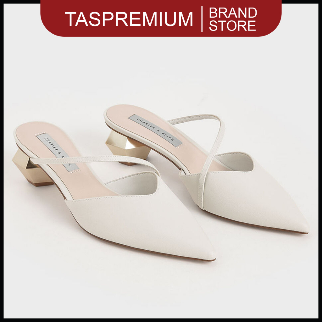 Sepatu Sandal / Sendal Wanita Import Heels untuk Pesta Kondangan Slip On Kekinian Korean Style C 416 Kualitas Premium dan Murah Bahan Kulit C416 by TasPremium_id
