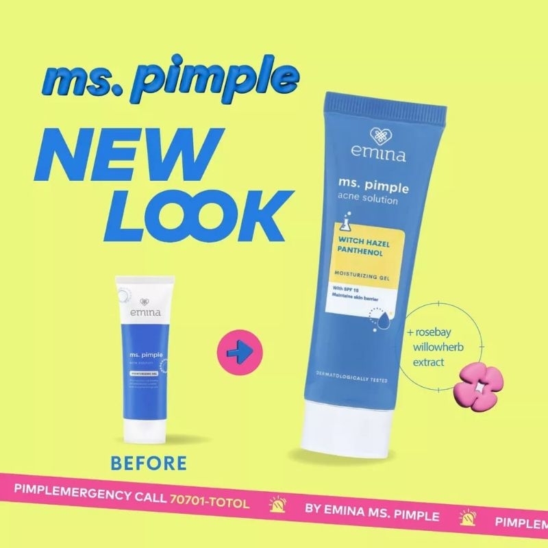 Emina Ms. Pimple Moisturizing Gel 20ml