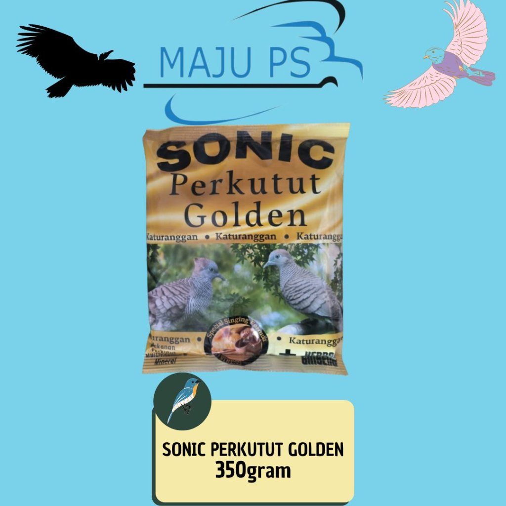 Pakan Burung Perkutut Sonic Perkutut Golden Katuranggan