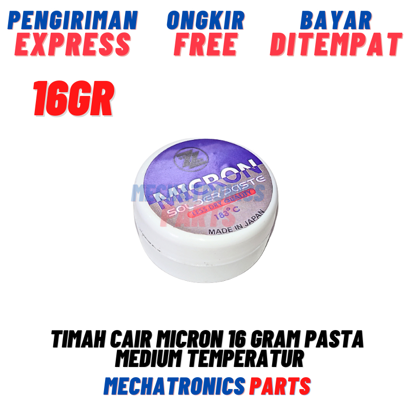 Timah Cair Micron Medium Temperatur Suntik, Pot
