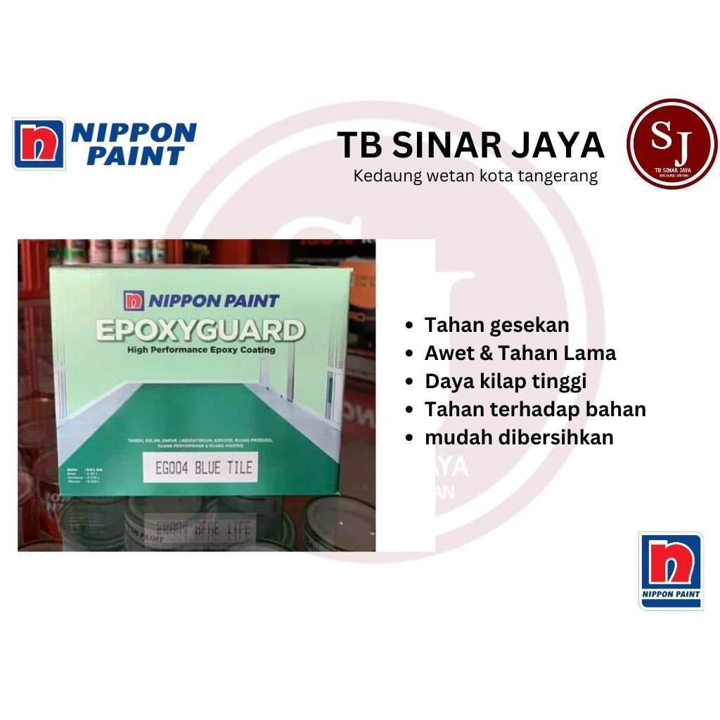 EPOXYGUARD CAT LANTAI /DINDING 2 KOMPONEN 0,9L