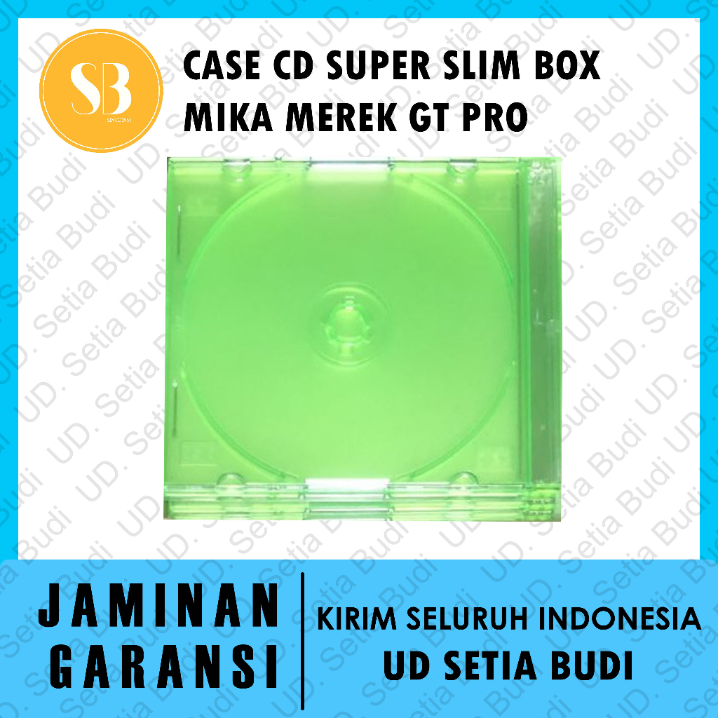 Tempat Case CD VCD DVD Mika GT Pro Super Slim Asli Jepang