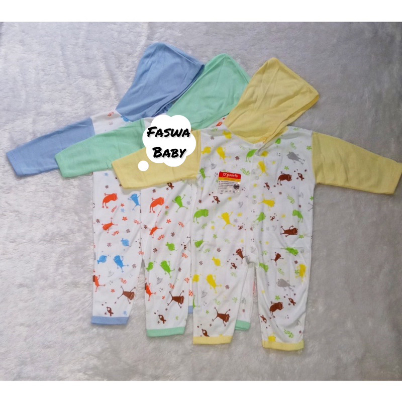 1Pc Sleepsuit Bayi Buka Kaki Baju Kodok Bayi Piyama Baju Tidur 0-8bln/ Jumper Baju Bayi