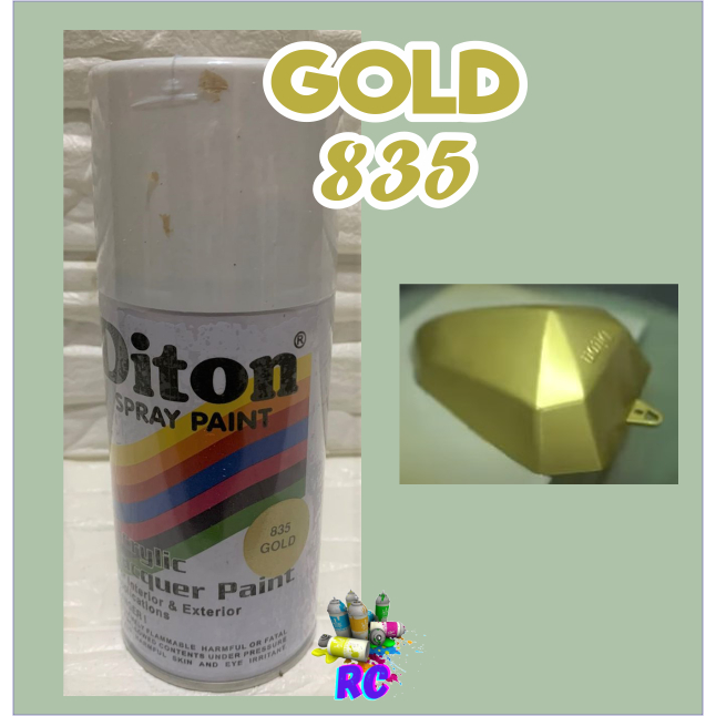 Cat Pilox DITON GOLD 835 300cc warna emas