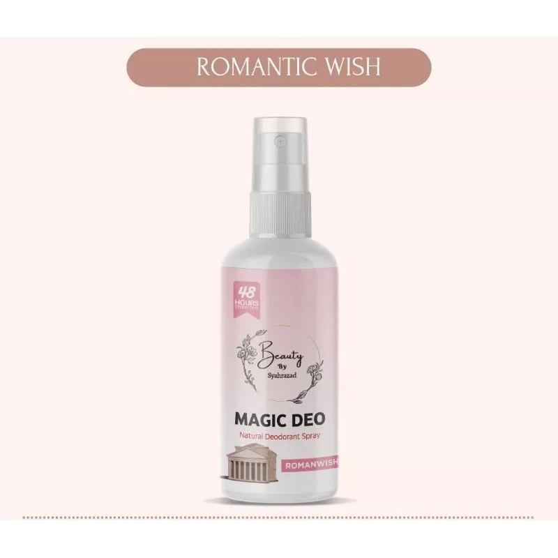 Magic Deo deodorant VS romantic wish tawas spray