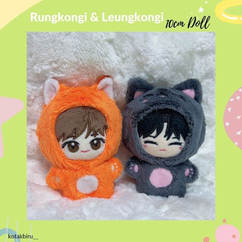 Rungkongi & Leukongi 10cm Doll (NCT DREAM RENJUN CHENLE)