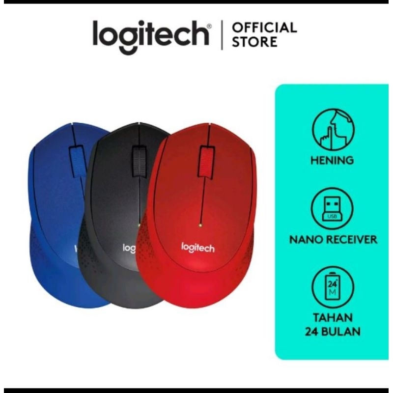 Logitech M331 Mouse Wireless Silent click