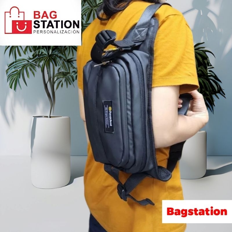 TAS PINGGANG PRESIDENT ORIGINAL WAIST BAG PRESIDENT TAS OLAHRAGA TAS SEPEDA TAS SELEMPANG TAS TRAVEL