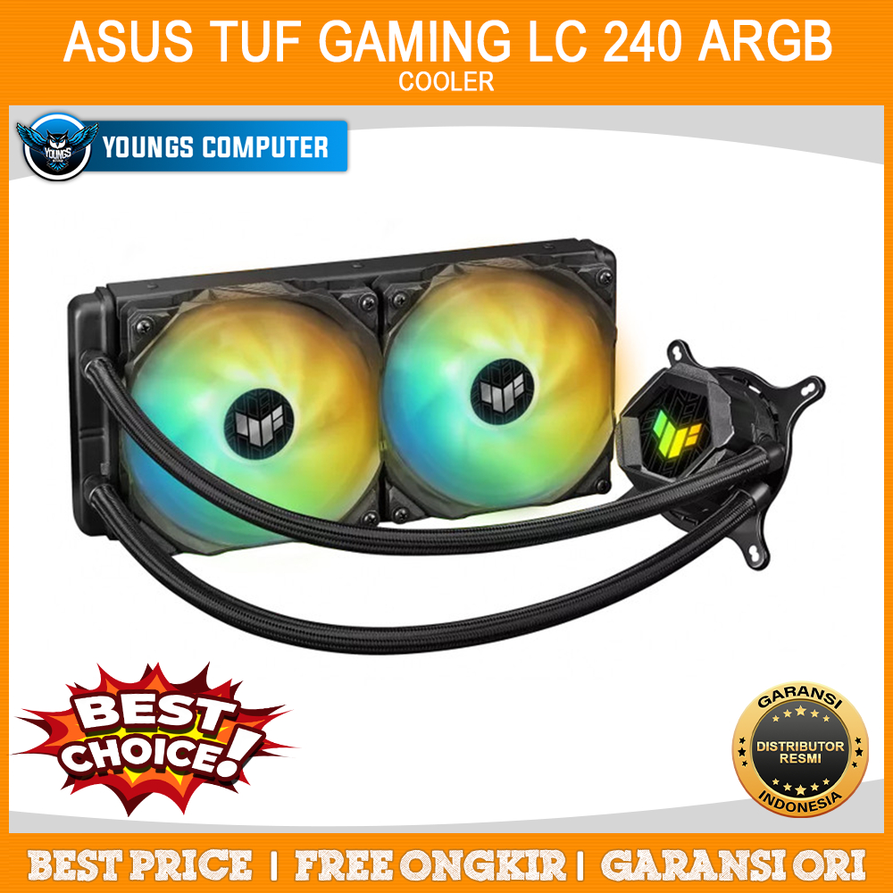 Asus TUF Gaming LC 240 ARGB - CPU Cooler Liquid Cooling LC240 RGB