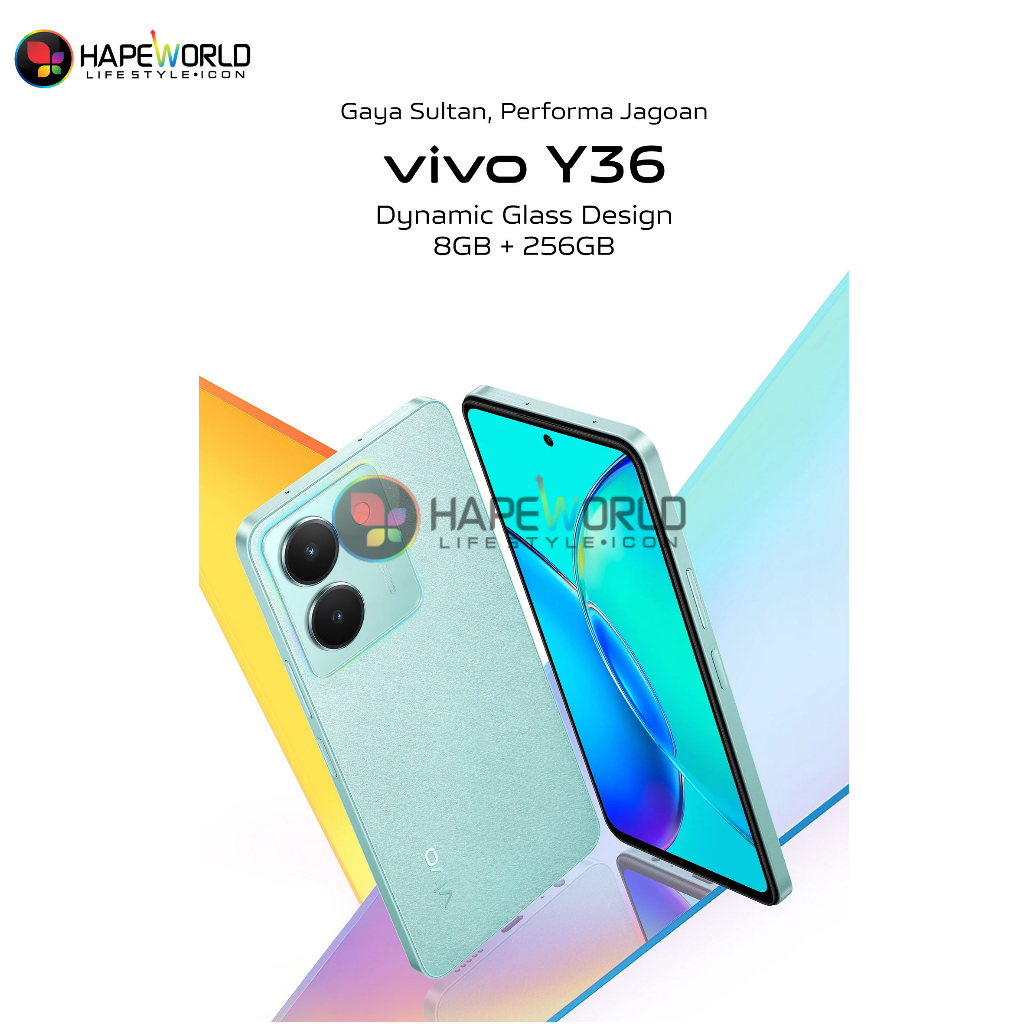 VIVO Y36 8/256GB  - GARANSI RESMI