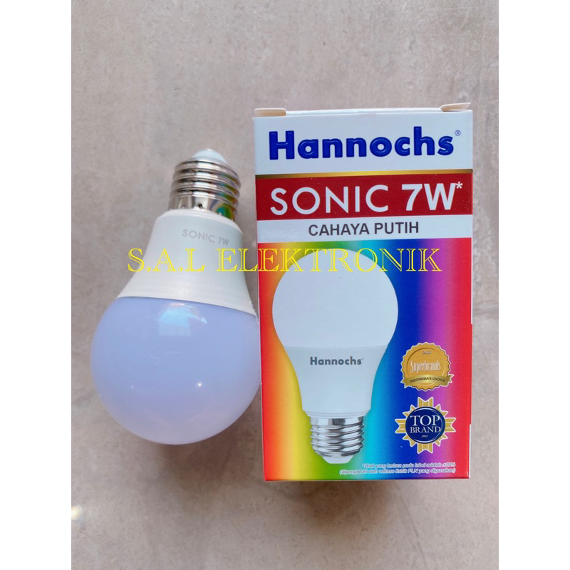 Lampu Led Bulb Bohlam Hannochs 5W,7W,9W,12W,15W