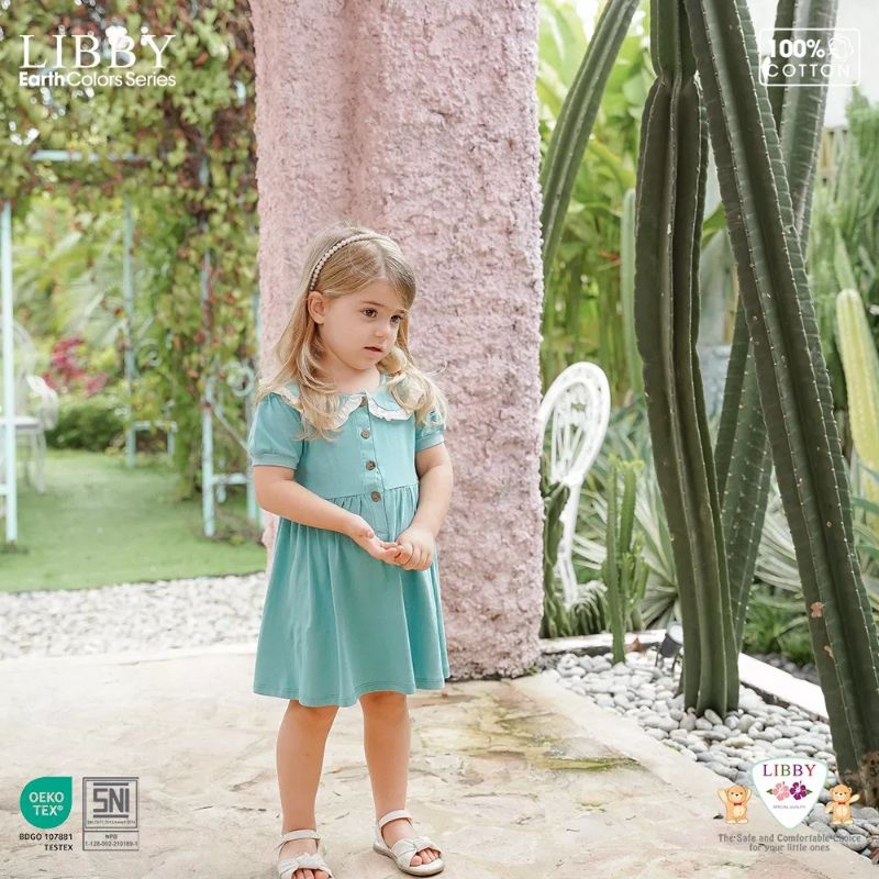 LIBBY JOLIE DRESS anak 1-8 tahun bahan premium cotton/dres anak bayi 1-8 year libby terbaru/Dress libby jolie / Libby dress jolie / dress anak libby