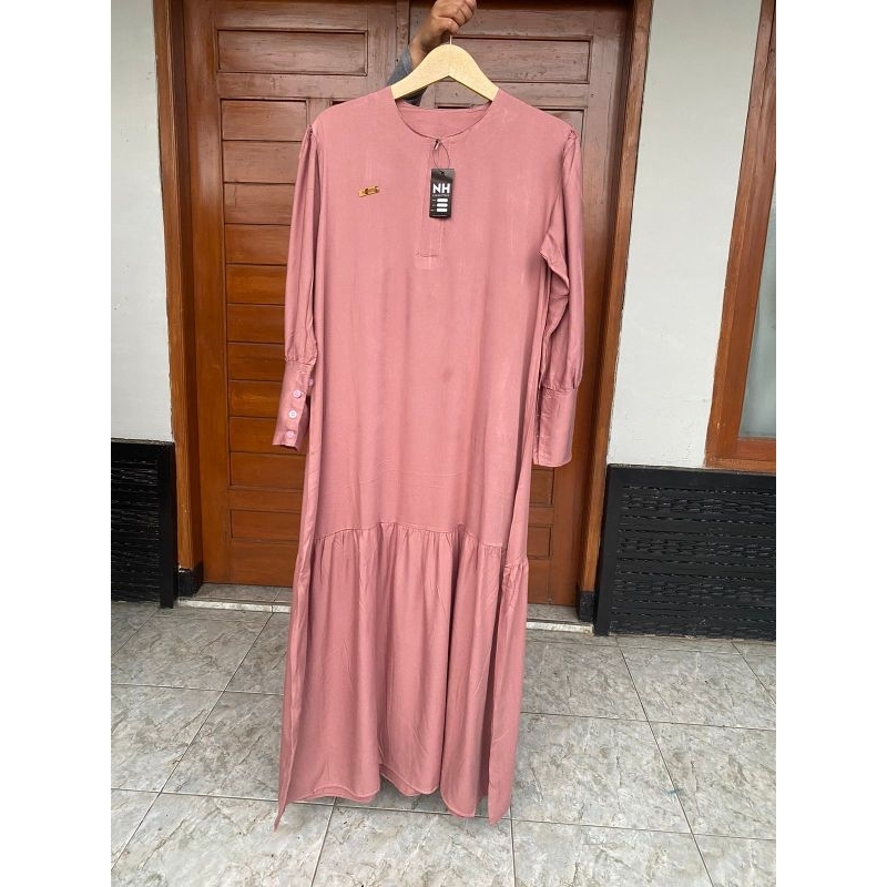 GAMIS  YUMNA DRESS DEWASA TERBARU/RAYON TWILL