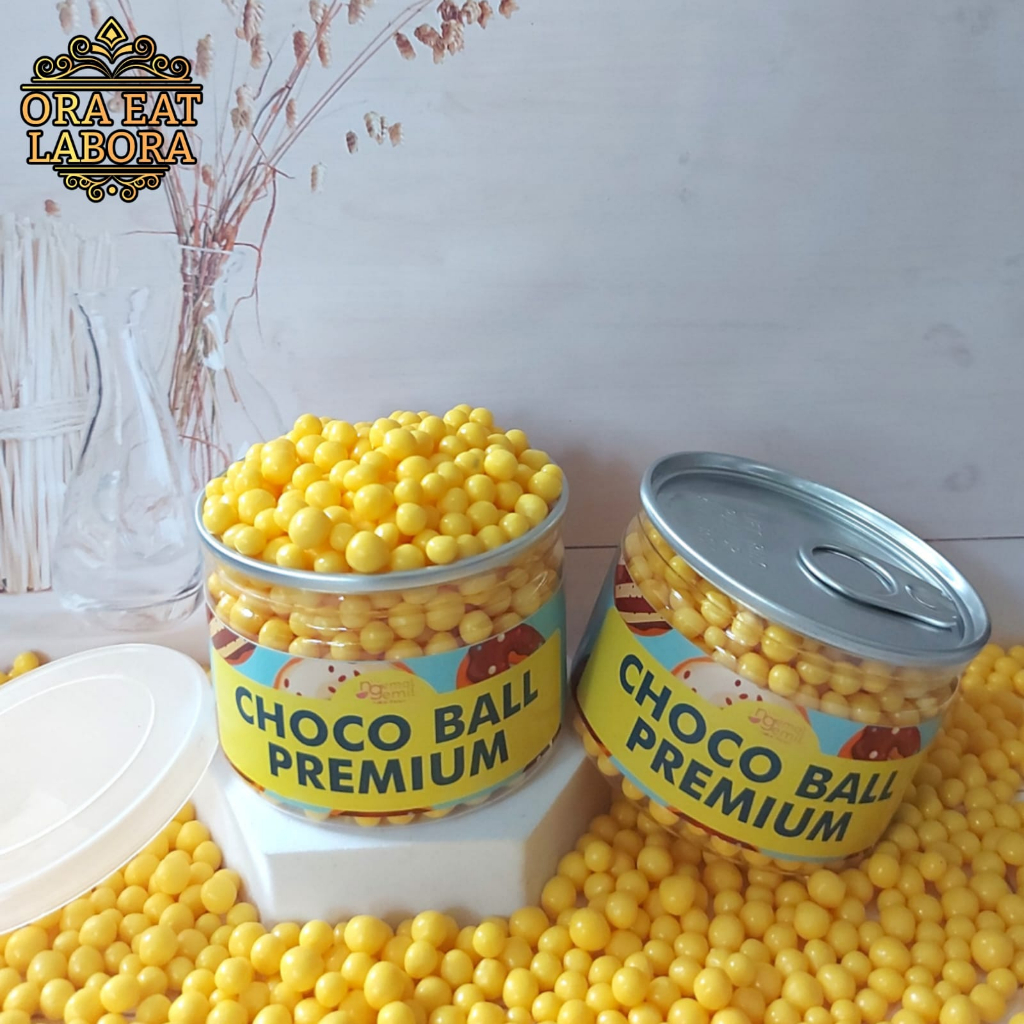 

Can Chocoball Yellow Banana Sprinkle Bola Kuning Topping Kue Donut Bolu Kualitas Premium - Ora Eat Labora