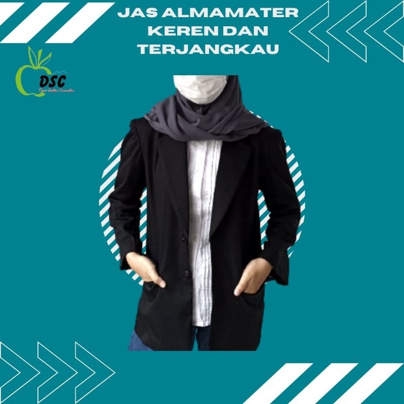 Jas almamater keren dan terjangkau premium