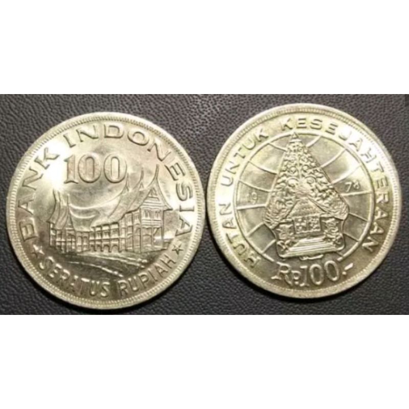 Uang KOIN 100 RUPIAH JAMAN DULU TAHUN 1978