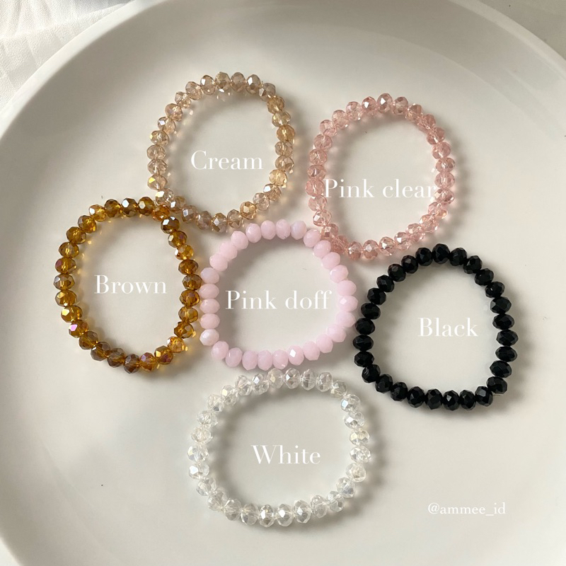 Gelang Crystal Ceko / Gelang Premium / Gelang crystal premium