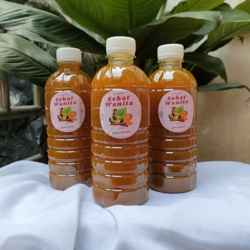 JAMU SEHAT WANITA PENGHILANG KEPUTIHAN &amp;BAU BADAN 500ml