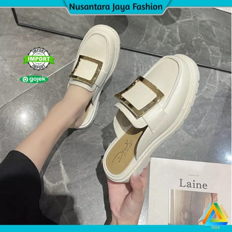 Sandal Flat Wanita Korea Style Casual SWG 1618
