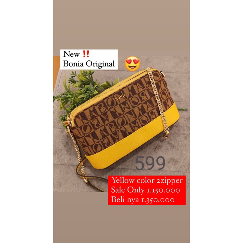 SALE BONIA ORIGINAL SLING BAG 100%