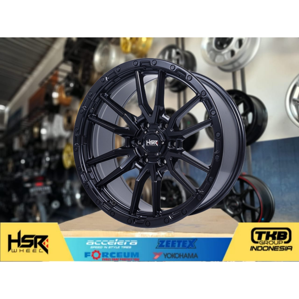 velg hsr r20 revive velg mobil racing ring 20 lebar 9 et20 buat mobil pajero fortuner hilux strada