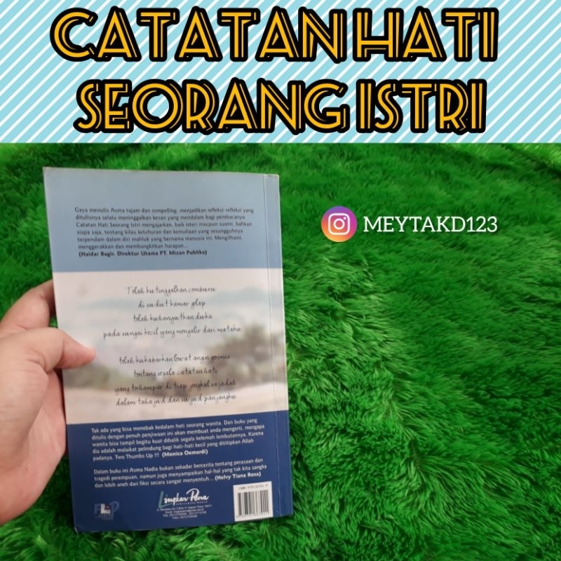 

PRELOVED CATATAN HATI SEORANG ISTRI ASMA NADIA