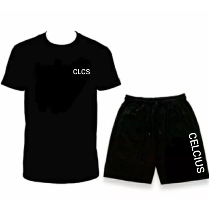 Kaos celana celcius satuset premium original