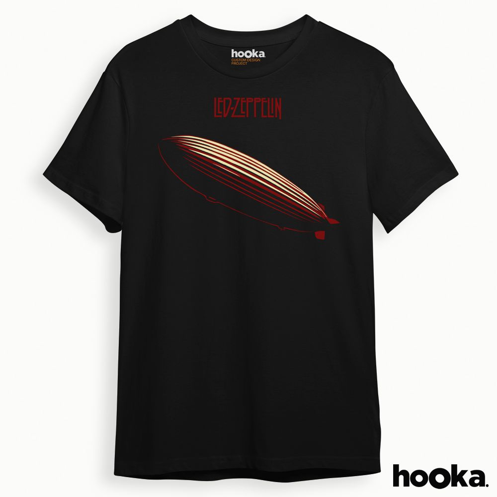 Kaos Led Zeppelin HOOKA Distro Premium KAOS BAND Led Zeppelin