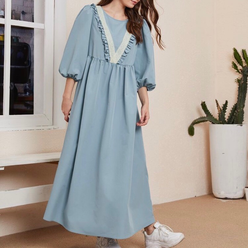 DARA Dress Gamis Jumbo Bigsize LD 110-160 XL 2L 3L 4L 5L 6L 7L