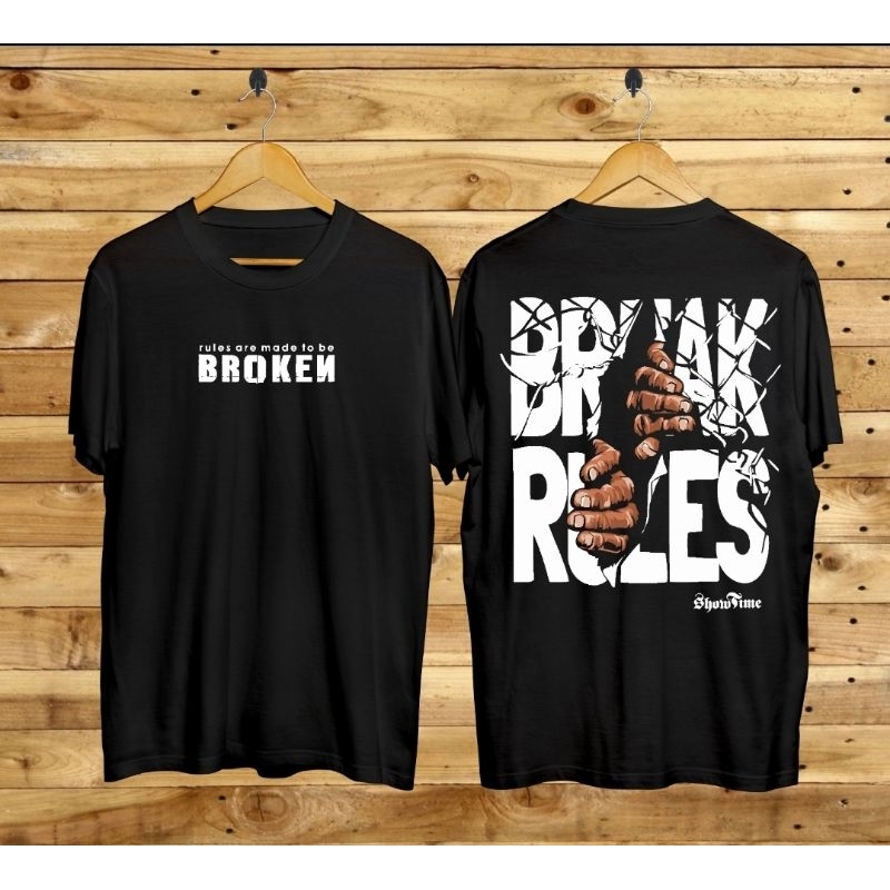 cod kaos distro pria motif break rules new 2023