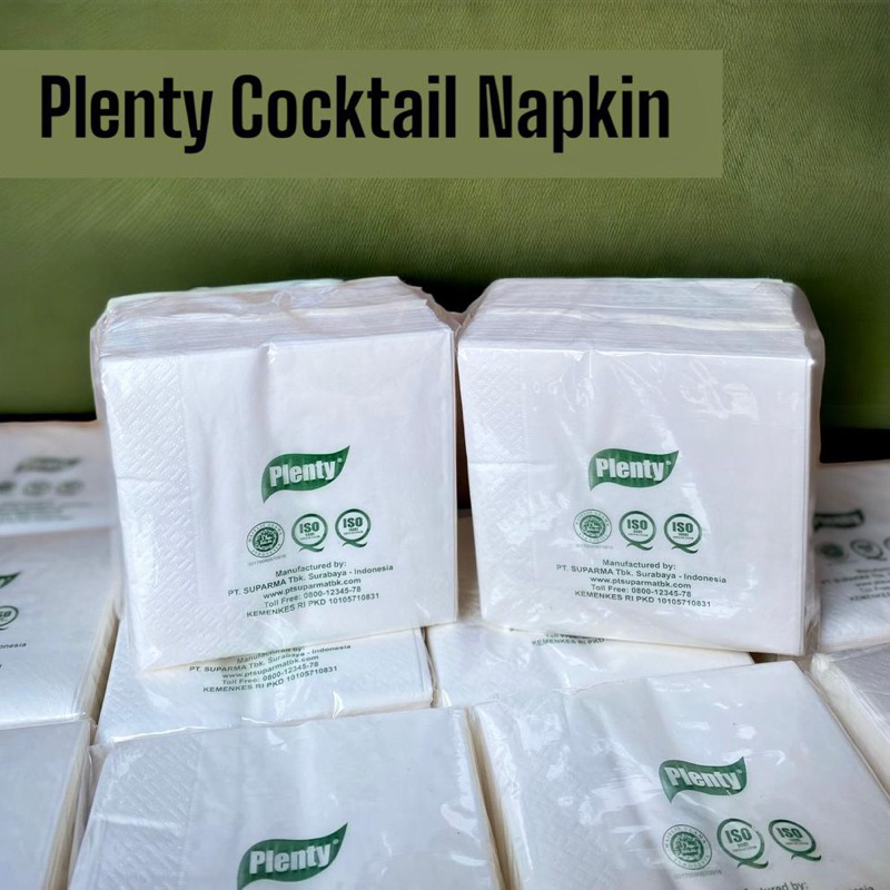 Tissue Cocktail Napkin Plenty