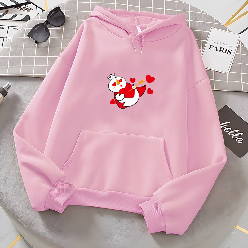 Sweater anak perempuan MIXUE LOVELY hoodie anak laki laki 2-10 tahun