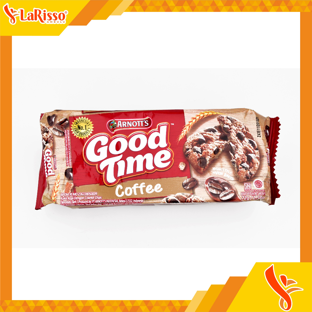 

GOOD TIME COOKIES 72GR COFFE KUKIS DENGAN COCOCIPS