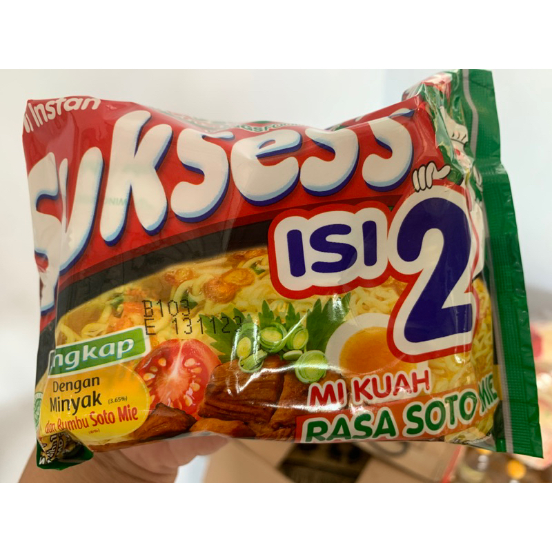 

mie kuah sukses rasa soto