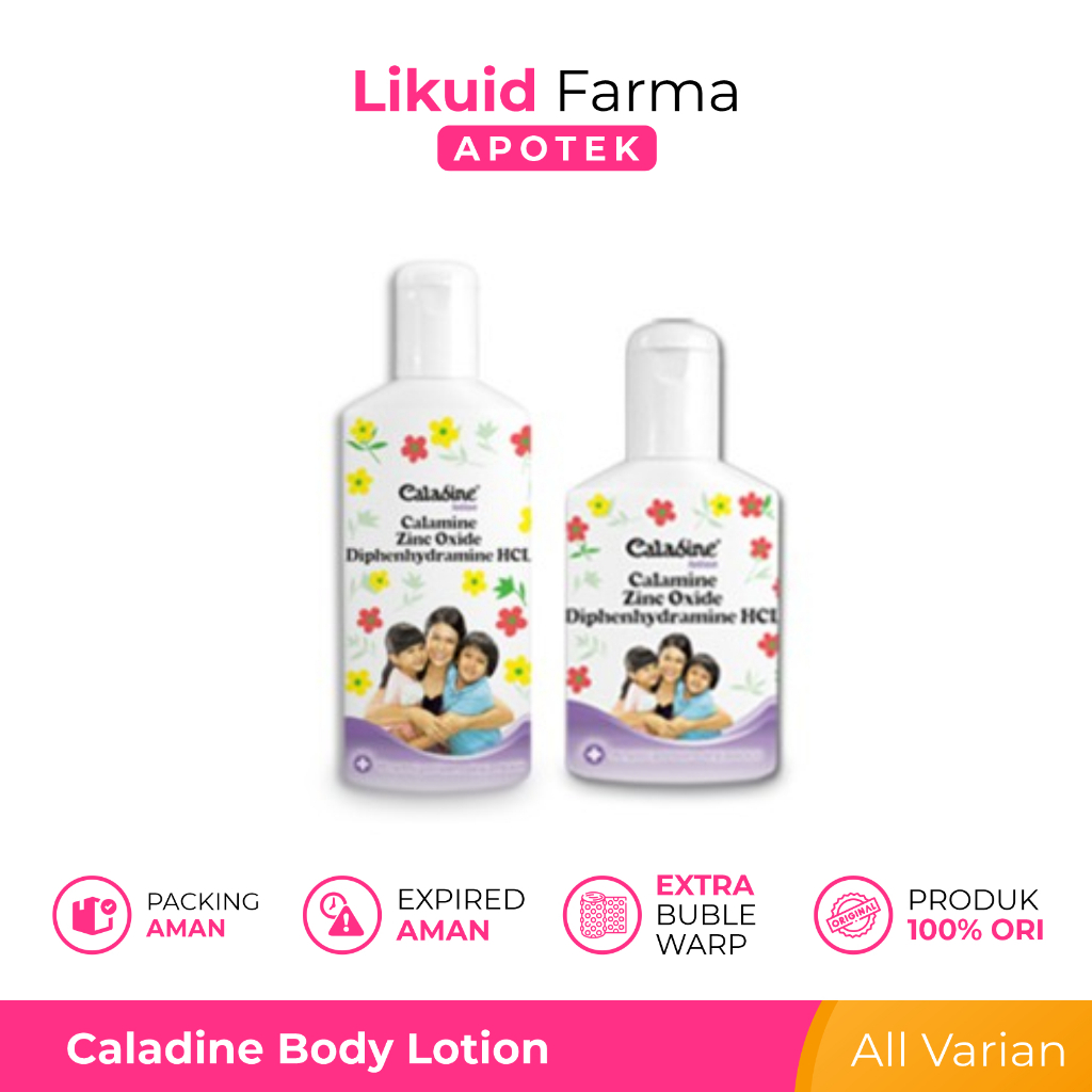 Caladine Baby Lotion Cair 65ml , 95ml - Anti Gatal Caladine - Lotion Gatal - Caladine Lotion