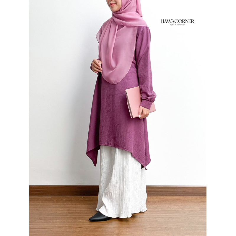 MINA TUNIK CRINKLE AIRFLOW By Hawacorner