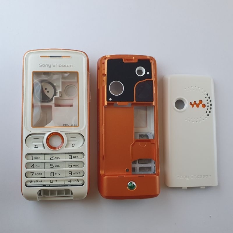 casing sony ericsson w200 w200i fullset