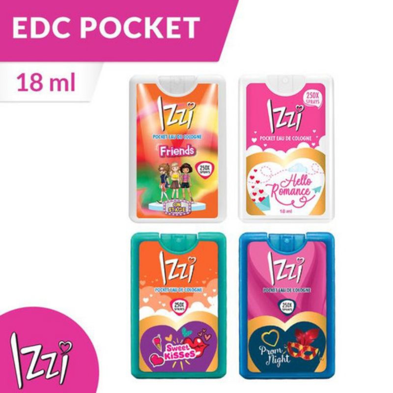Izzi Pocket Parfum saku Eau De Cologne 18ml