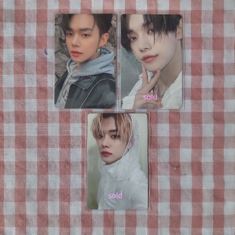 [ready stock] txt tomorrow x together yeonjun pc photocard album tccf the chapter chaos freeze dvd f