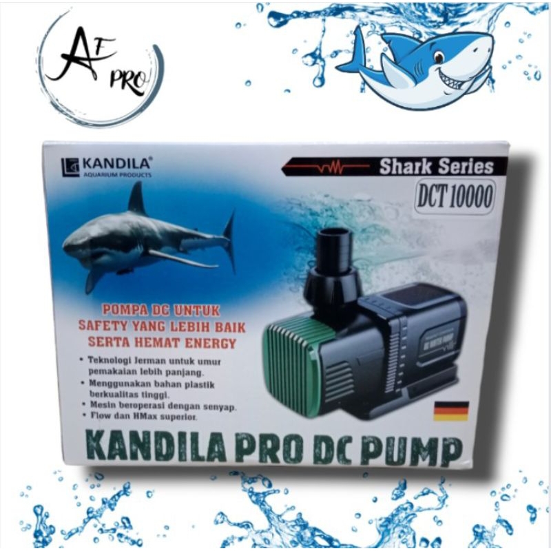 Pompa Kolam Air Mancur Hidroponik KANDILA PRO DCT 10000