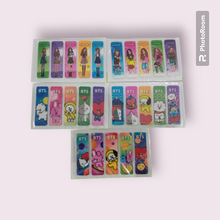 

Sticky Notes / Marker Sticker Karakter Hologram
