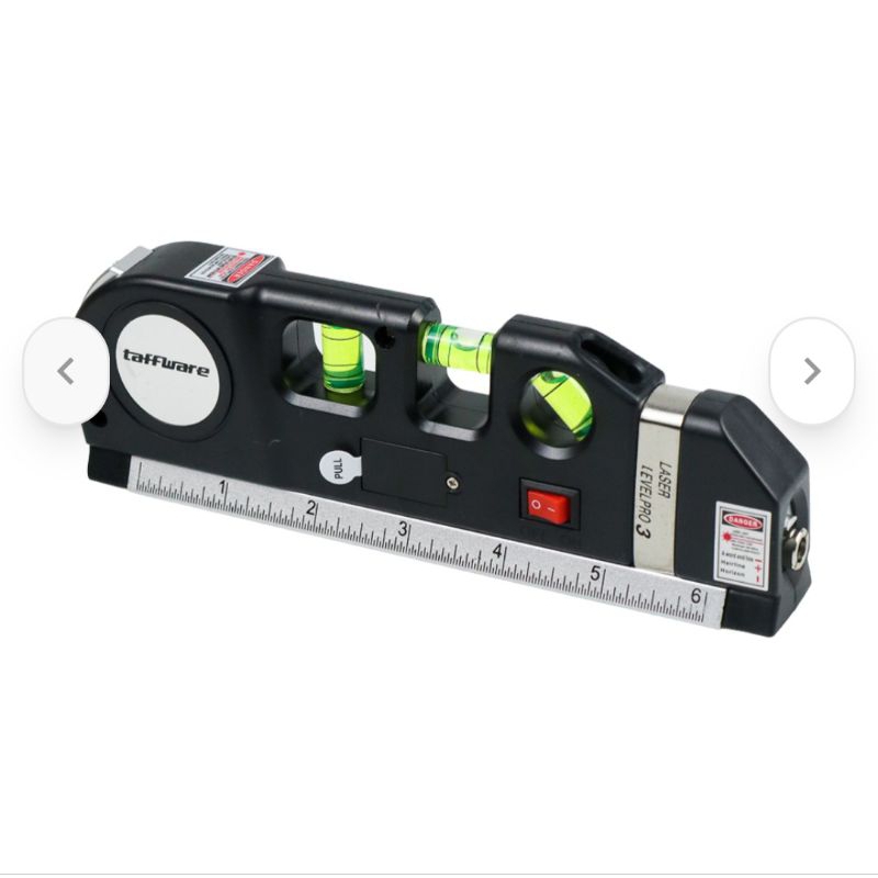 

Penggaris Laser Horizontal Vertical 250CM dengan Waterpass Bubble