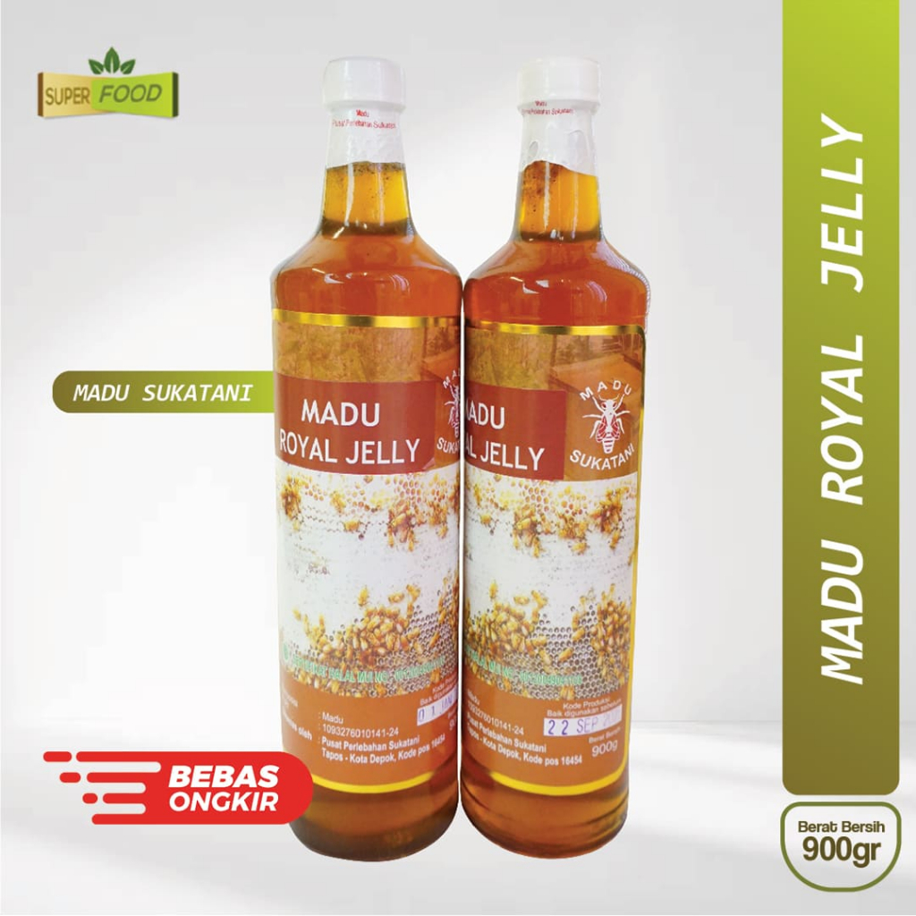 

Madu Sukatani Royal Jelly 900gr