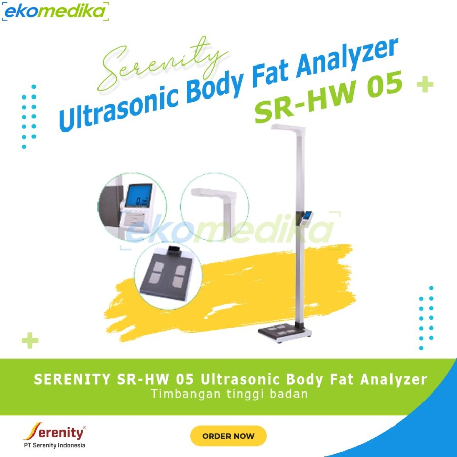 Serenity SR-HW05 Ultrasonic Body Fat Analyzer BMI + Printer