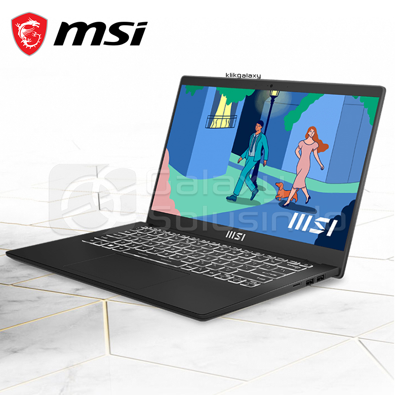 MSI MODERN 14 C5M 033ID Ryzen 7 5825U 512GB SSD 16GB RAM AMD Radeon Graphic Notebook