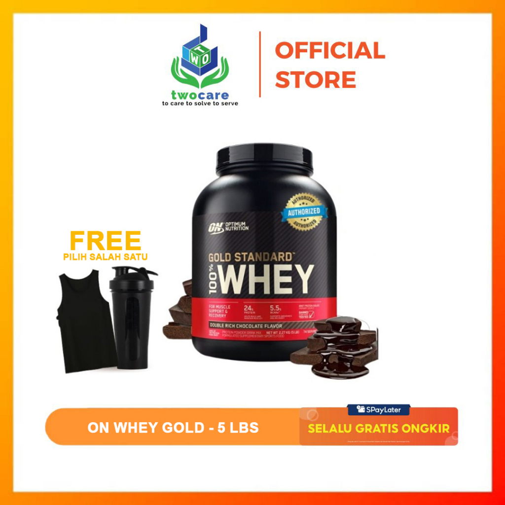 WHEY GOLD STANDARD ON / WGS / OPTIMUM NUTRITION / ON WHEY GOLD BPOM