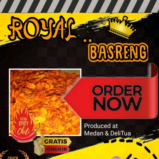 

Basreng Royal Bumbu 60g