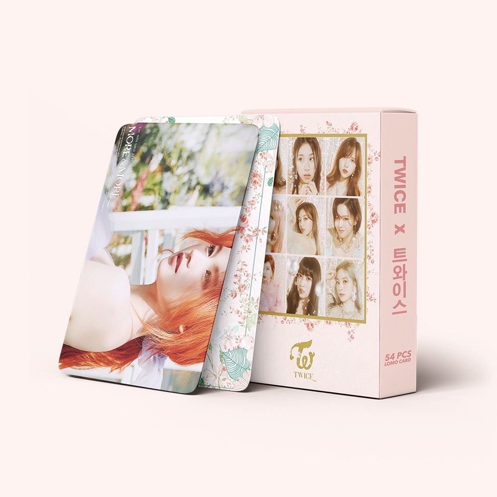 [kstuffind] TWICE MORE&amp;MORE PHOTOCARD LOMO CARD PHOTO KARTU FOTO PC TWICE ONCE MURAH 54PCS PCS 54